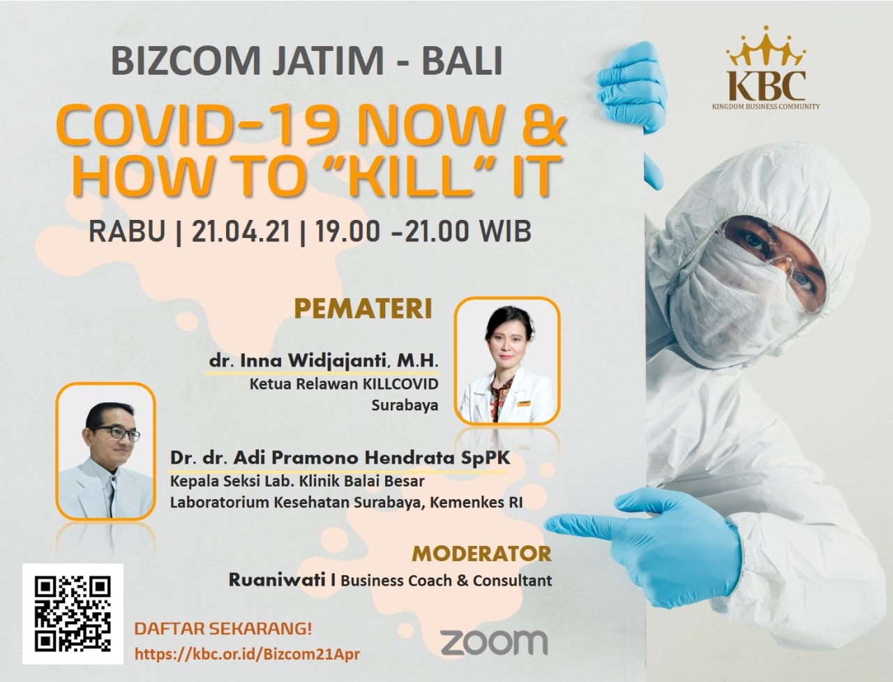 BIZCOM JATIM BALI - COVID 19 NOW & HOW TO "KILL" IT