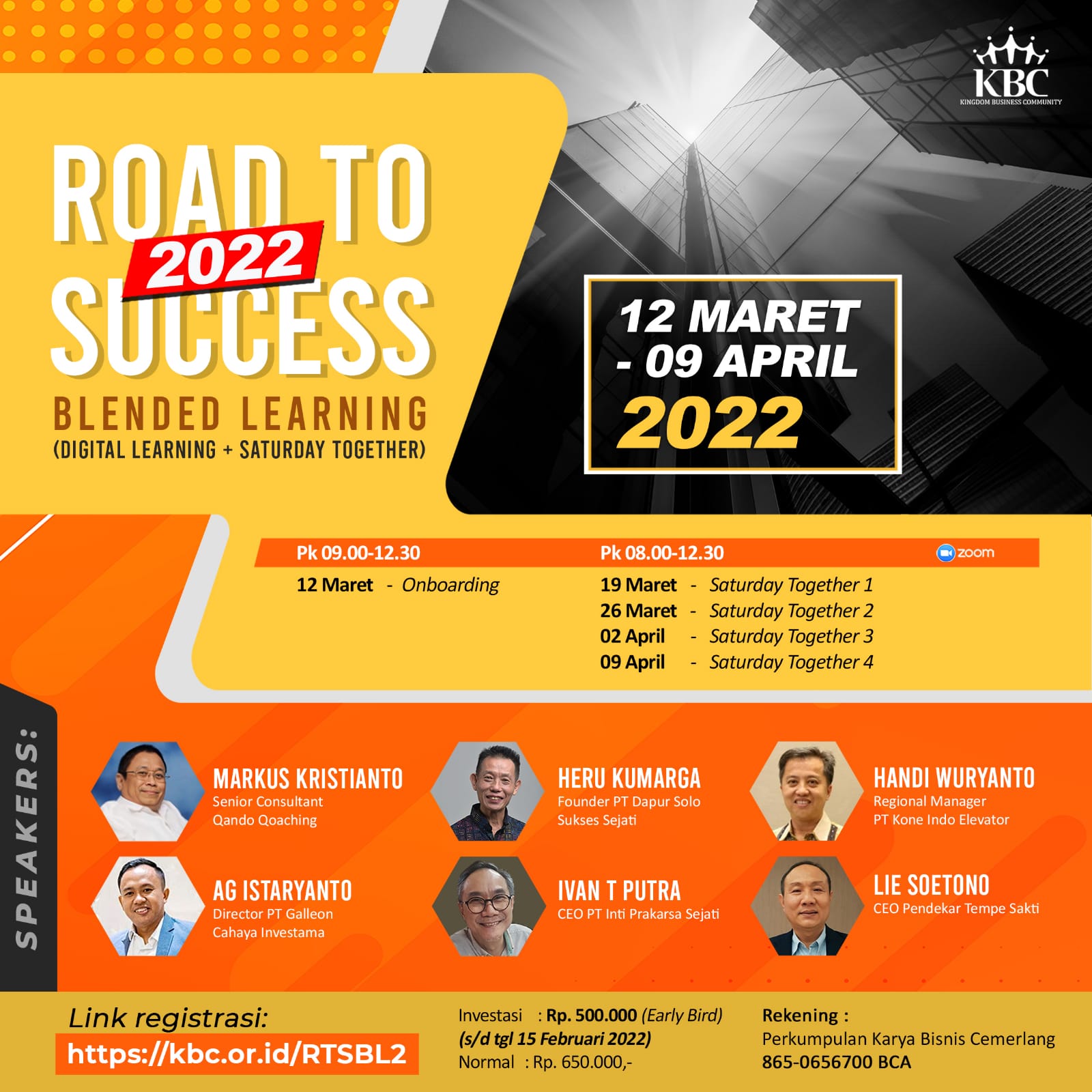 Road to Success Blended Learning (RTS BL)  Batch 2