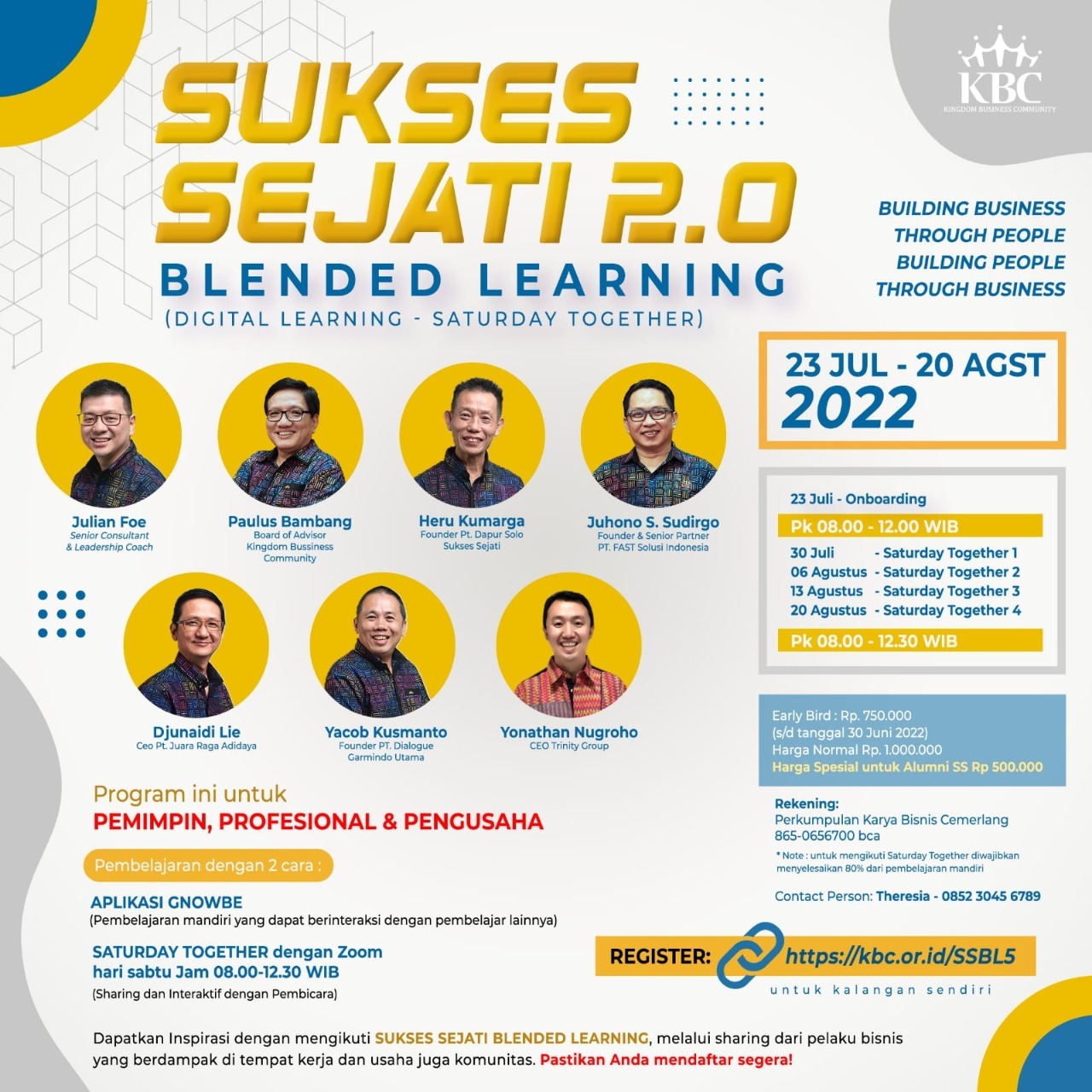 Sukses Sejati Blended Learning 2.0 (Angkatan ke 5)