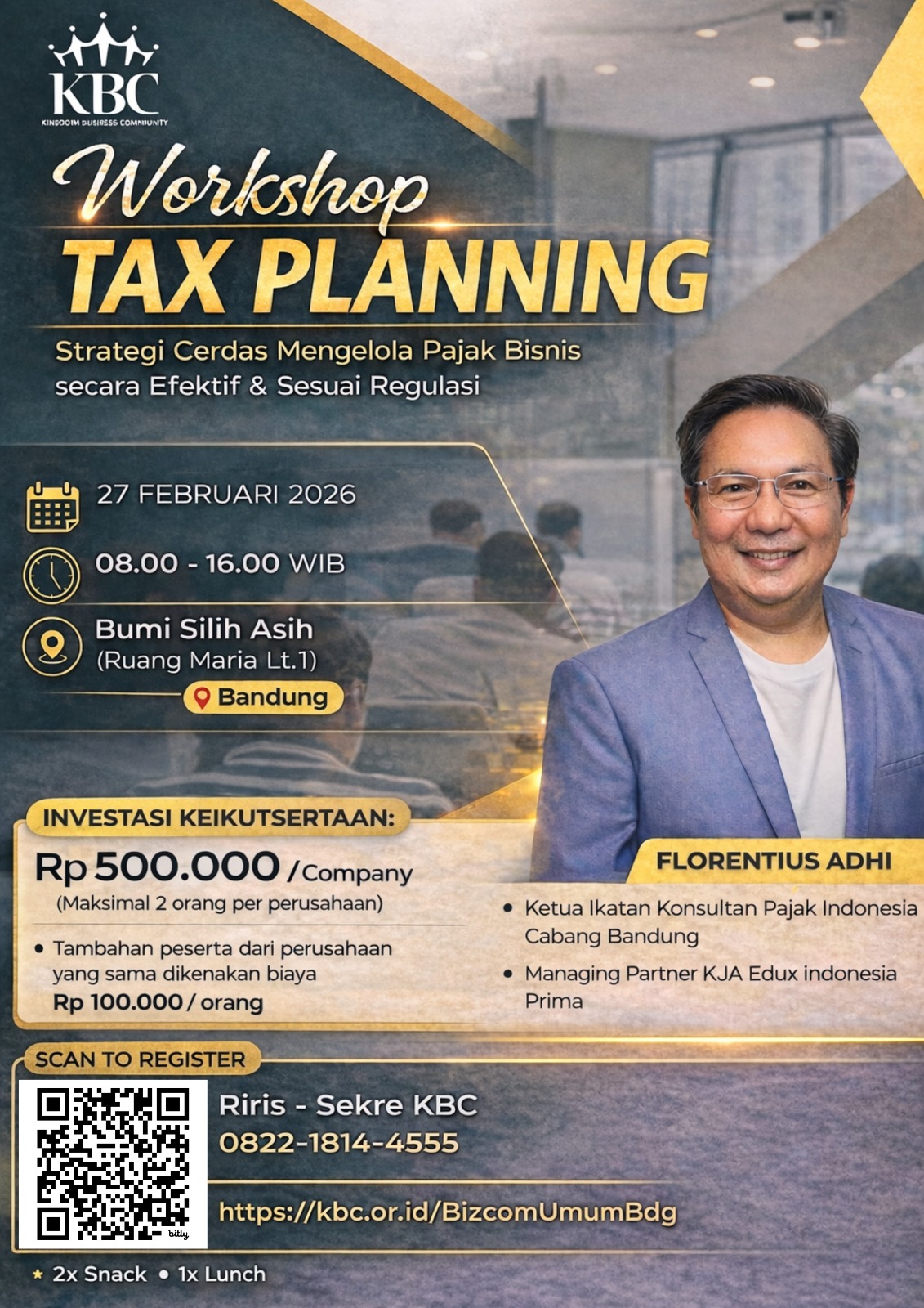 Workshop Tax Planning Bandung