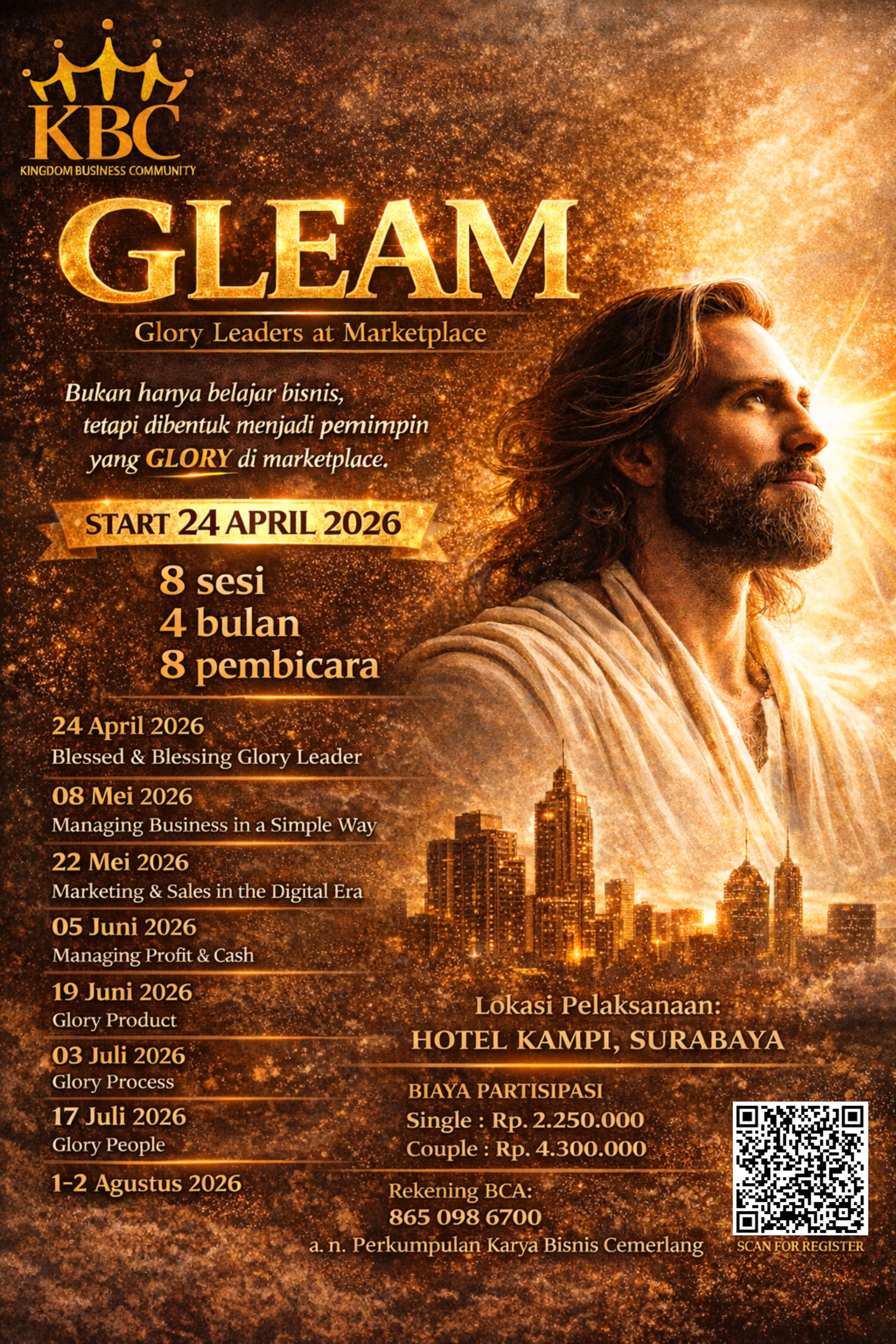 GLEAM Batch 13 Surabaya 