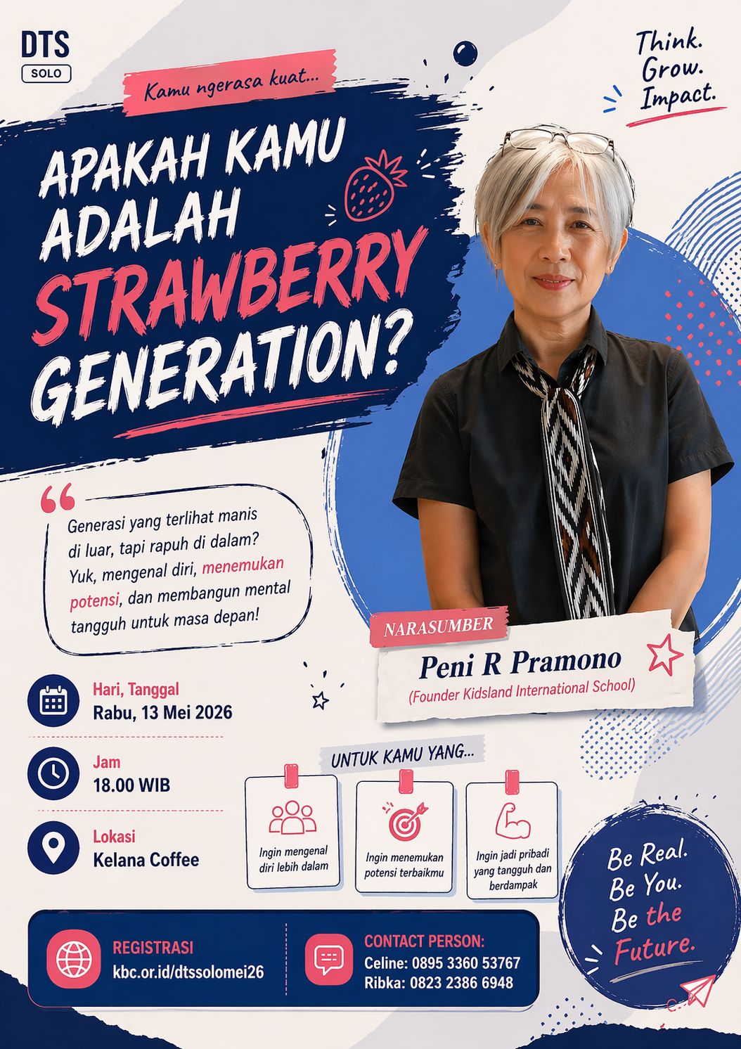 APAKAH KAMU ADALAH STRAWBERRY GENERATION